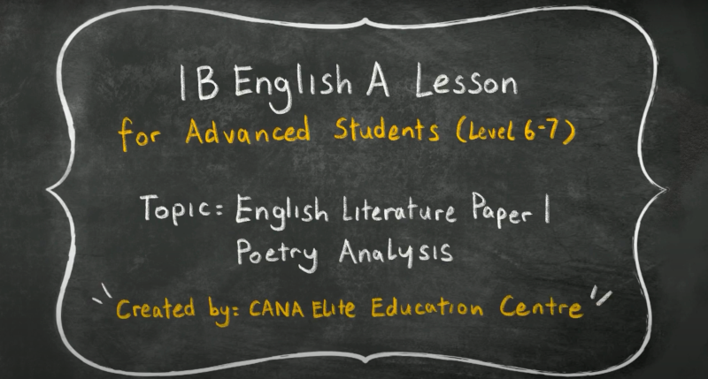 IBDP English