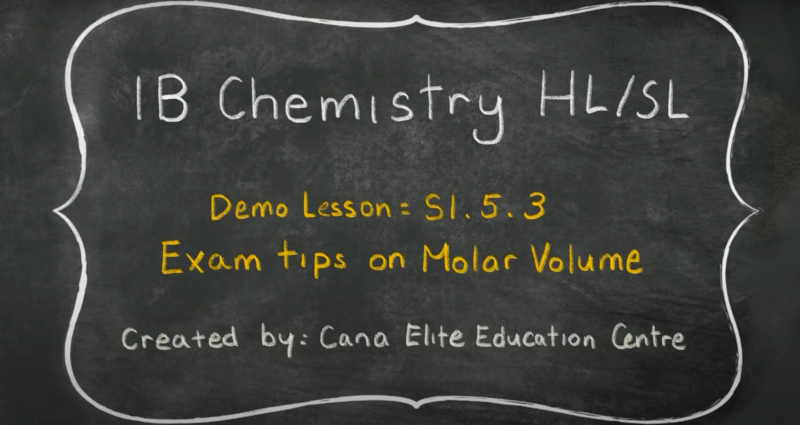 IB Chemistry SL & HL