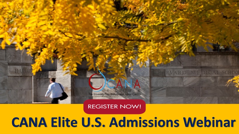 U.S. university application webinar